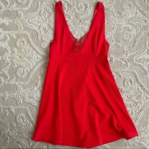 ❌SOLD❌ Red orange dress